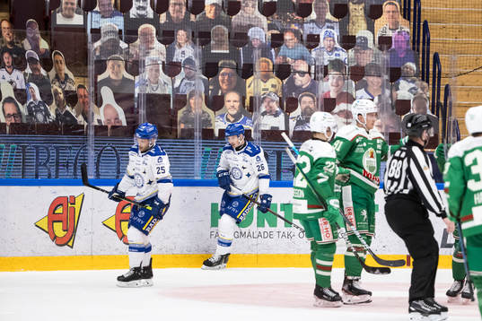 Leksands Carter Camper och Leksands Patrik Norén deppar