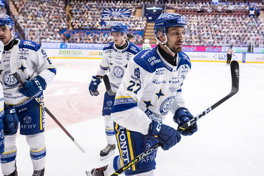 Leksands Marek Hrivík jubel