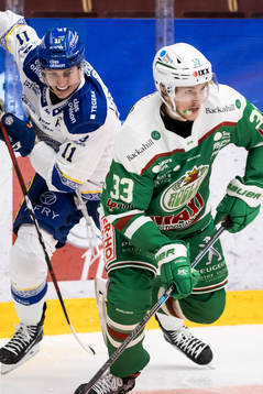 Leksands Martin Karlsson och Rögles Niklas Hansson