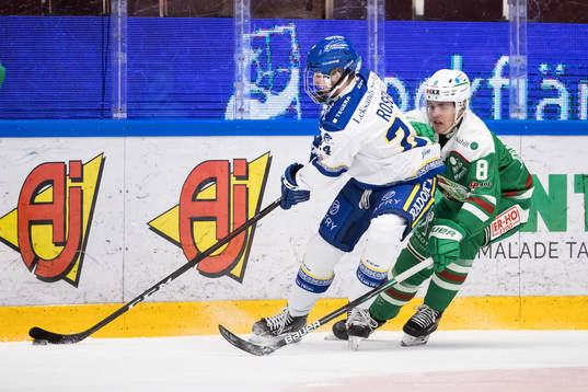 Leksands Isak Rosén och Rögles Samuel Johannesson