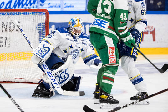 Leksands målvakt Janne Juvonen