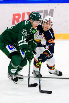 Färjestads Daniel Viksten och Djurgårdens Tom Nilsson