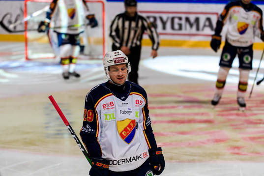 Djurgårdens Sebastian Strandberg deppar
