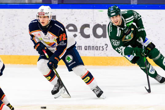 Djurgårdens William Eklund och Färjestads Michael