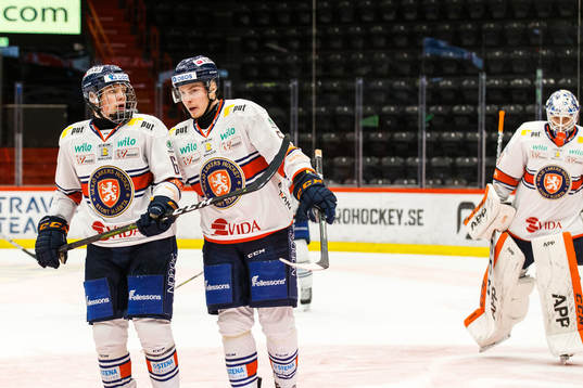 Växjös Victor Stjernborg och Juuso Vainio deppar