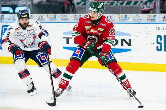 Linköpings Jonas Holös och Frölundas Linus Nässén