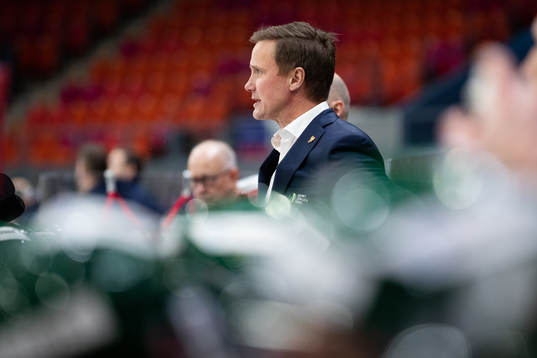 Frölundas tränare Roger Rönnberg