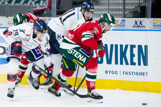 Linköpings Patrik Lundh och Frölundas Anders Grönlund