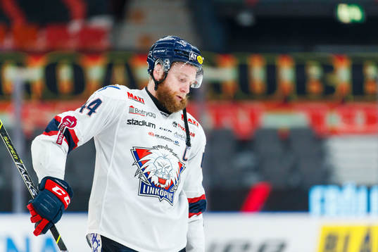 Linköpings Jonas Junland deppar