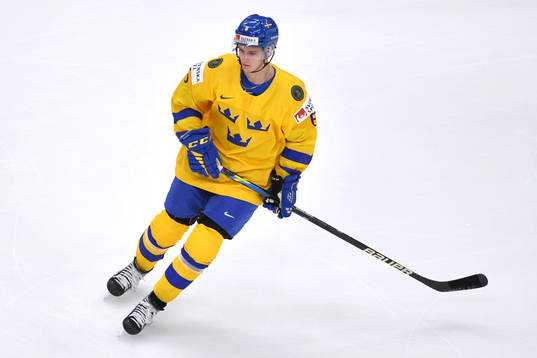 Ludvig Hedström of Sweden skates