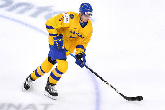 Ludvig Hedström of Sweden skates