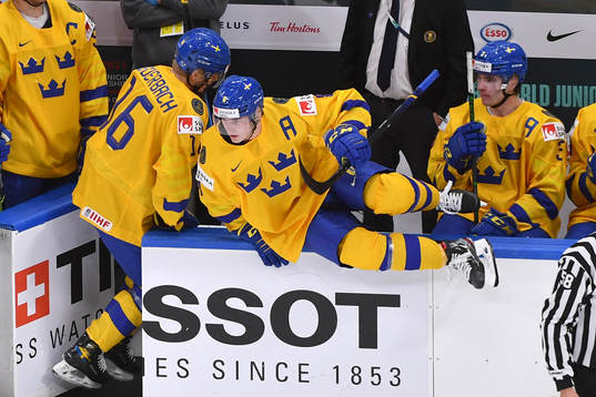 Victor Söderström of Sweden jumps