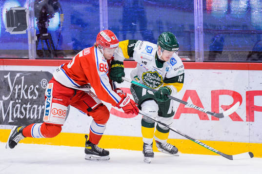 Timrås Filip Westerlund och Björklövens Axel Ottosson