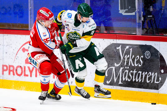 Timrås Filip Westerlund och Björklövens Axel Ottosson