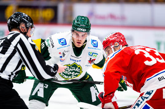 Björklövens Kristoffer Söder och Timrås Albin Lundin