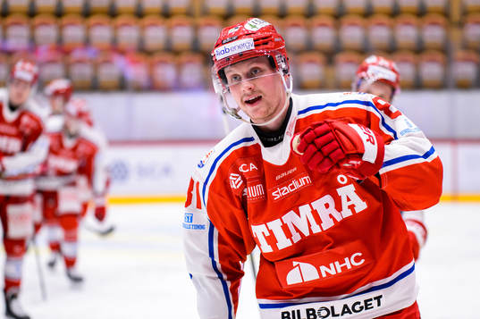 Timrås Jens Lööke jublar