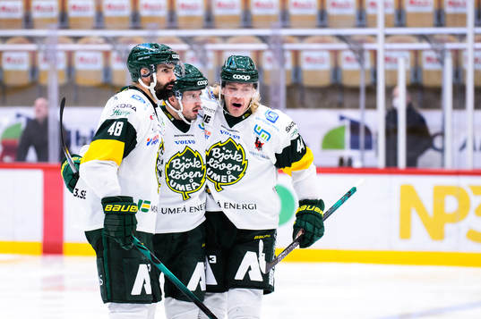 Björklövens Daniel Rahimi, Alexander Deilert och Olle