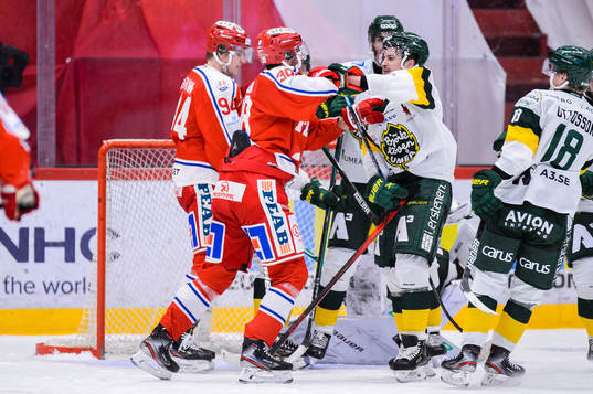 Timrås Jacob Olofsson och Björklövens Alexander Deilert