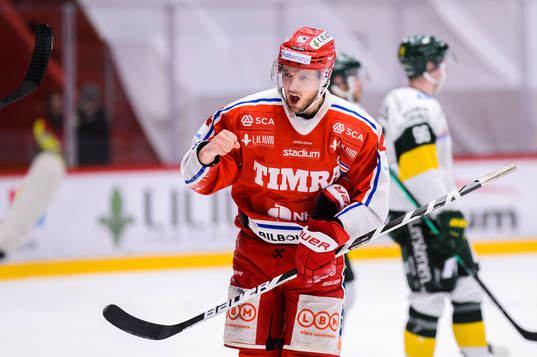 Timrås Jacob Blomqvist jublar