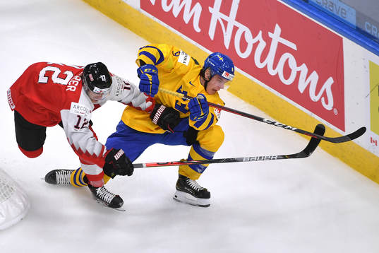 Timo Pallierer of Austria and Albert Johansson of Sweden