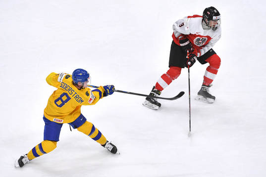 Victor Söderström of Sweden shoots