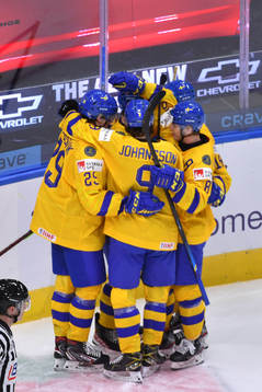 Lucas Raymond, Alexander Holtz, Elmer Söderblom, Albert