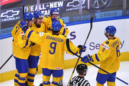 Lucas Raymond, Alexander Holtz, Elmer Söderblom, Albert