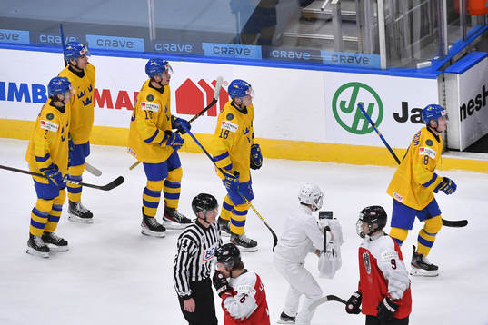 Lucas Raymond, Alexander Holtz, Elmer Söderblom, Albert