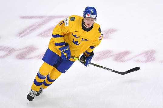 Emil Heineman of Sweden skates