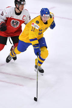 Emil Heineman of Sweden skates