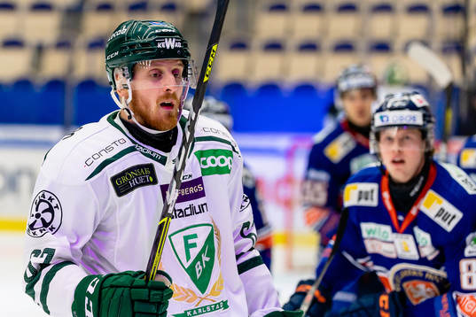 Färjestads Pontus Widerström deppar