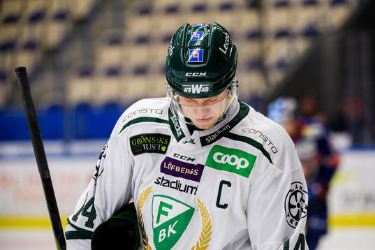 Färjestads Victor Ejdsell deppar
