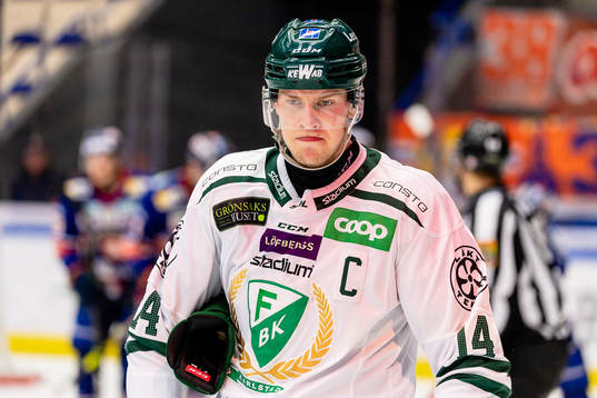 Färjestads Victor Ejdsell deppar