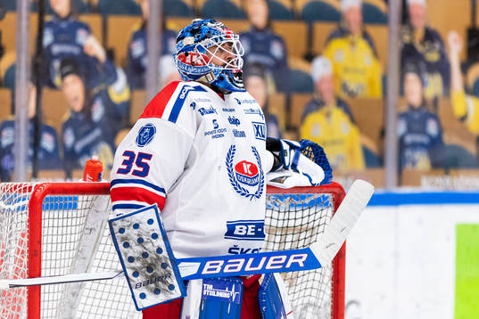 Oskarshamns målvakt Joe Cannata