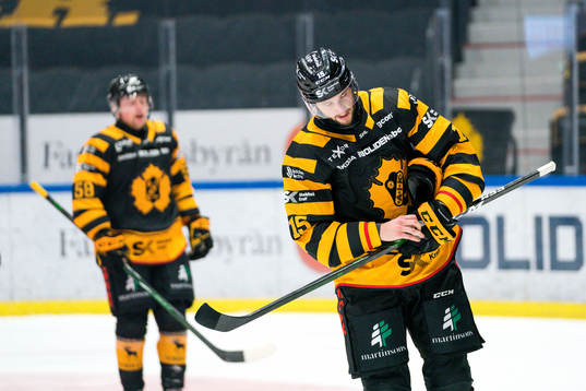 Skellefteås Melker Karlsson deppar