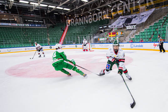 Frölundas Simon Edvinsson och Rögles Adam Edström