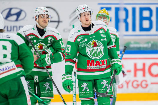 Rögles Brady Ferguson och Niklas Hansson deppar