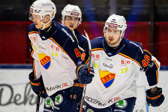 Djurgårdens Albin Grewe jublar