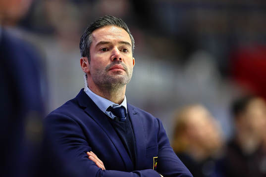 Djurgårdens tränare Michael Holmqvist