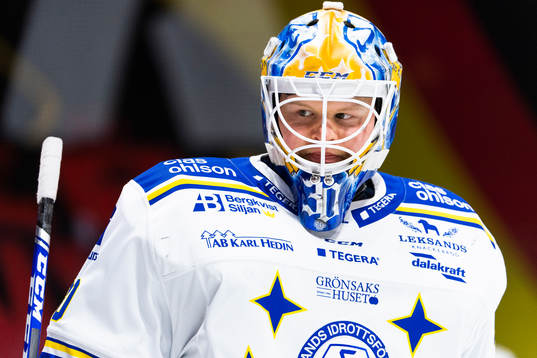 Leksands målvakt Janne Juvonen