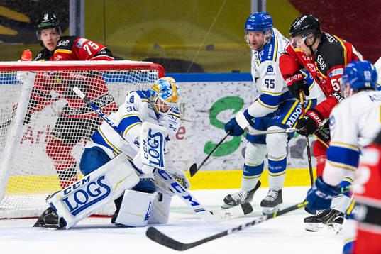 Leksands målvakt Janne Juvonen
