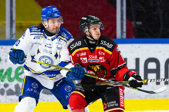 Leksands Johan Fransson och Luleås Isac Brännström