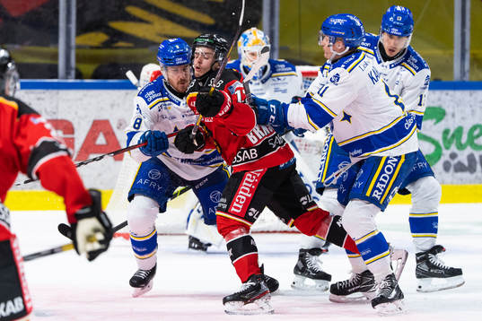 Leksands Matt Caito och Luleås Isac Brännström