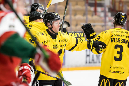 Västerås Fredrik Johansson jublar