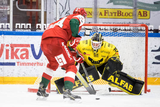 Västerås målvakt Emil Kruse