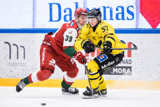 Moras Kristoffer Gunnarsson och Västerås Carl Ehrnberg