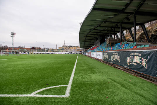 Valhalla IP i samband med att Kopparbergs/Göteborg