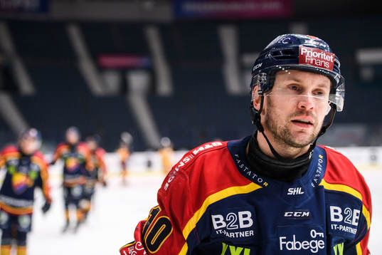 Djurgårdens Niclas Bergfors jublar