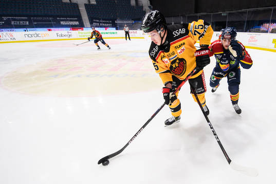 Luleås Arttu Ilomäki och Djurgårdens Robert Nardella