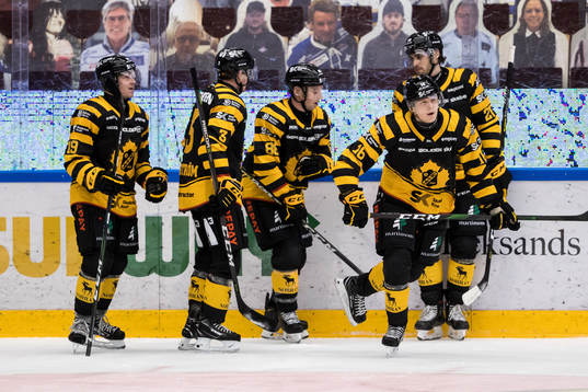 Skellefteås Linus Lindström jubel